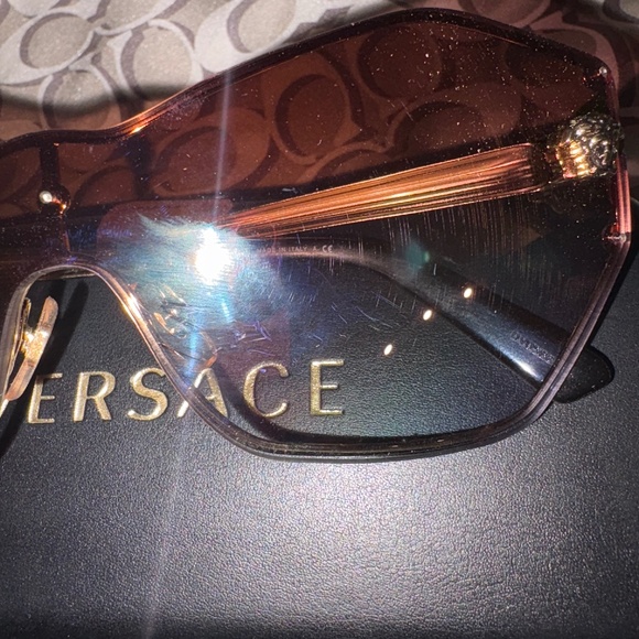 Versace Pink Sunglasses - Picture 6 of 6
